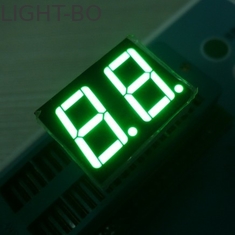 Low Voltage 2 Digits 7 Segment LED Display Various Colours Enviromental Protection Material